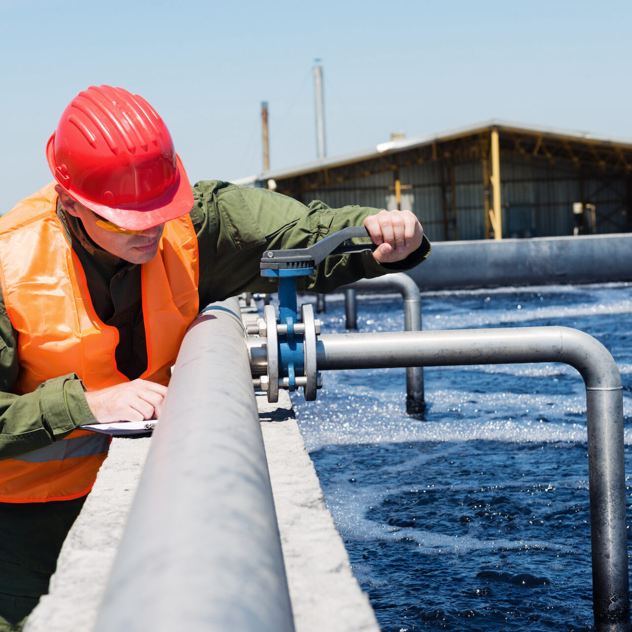 Wastewater collection and treatment Brisbane QLD.